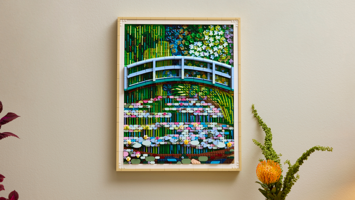 LEGO Art 31220 Claude Monet – Bridge over a Pond of Water Lilies featured