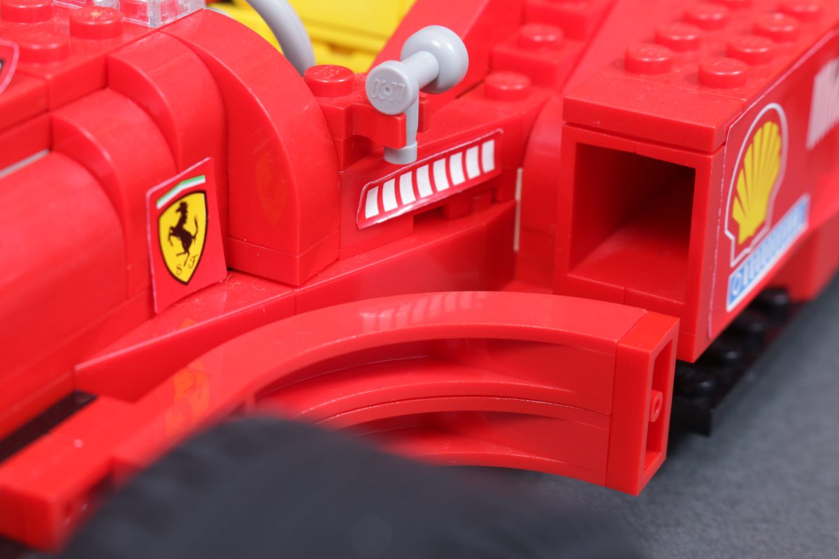 LEGO Icons Ferrari 11375 F2004 Michael Schumacher 2556 Ferrari Formula 1 Racing Car comparison 13 1200x800