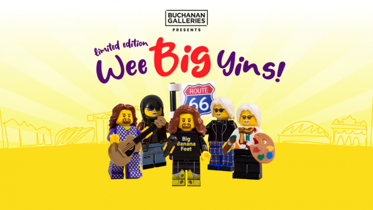 LEGO Billy Connolly prompts long queues in Glasgow