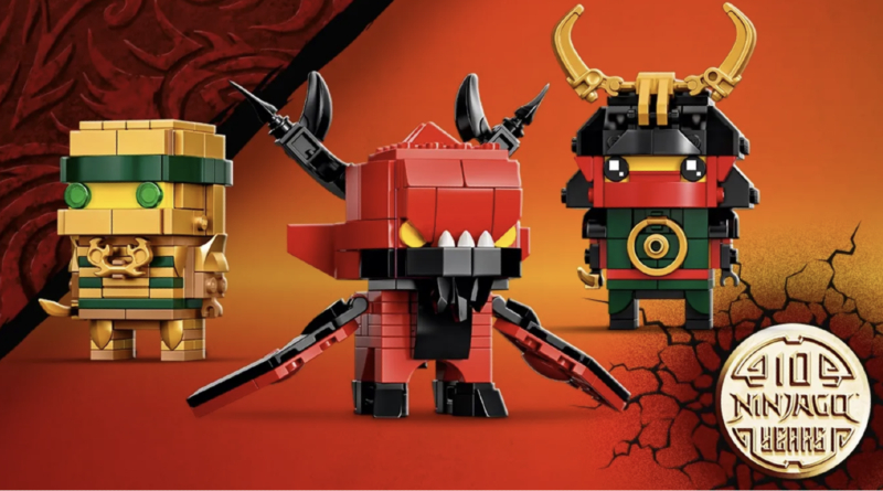 LEGO BrickHeadz 40490 NINJAGO 10 is already out of stock online