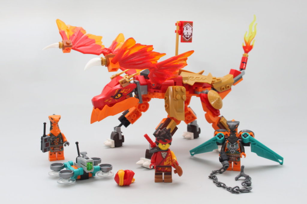 LEGO NINJAGO 71762 Kais Fire Dragon EVO review 10 1024x683