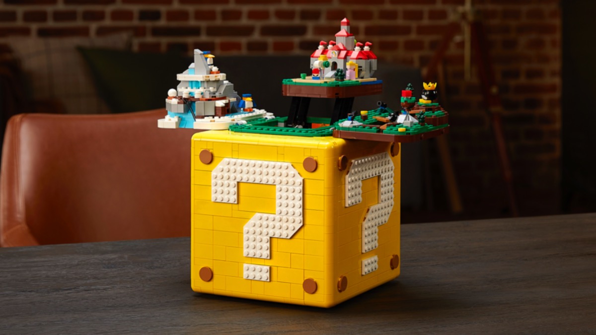 LEGO 71395 Super Mario 64 Question Mark Block officially revealed