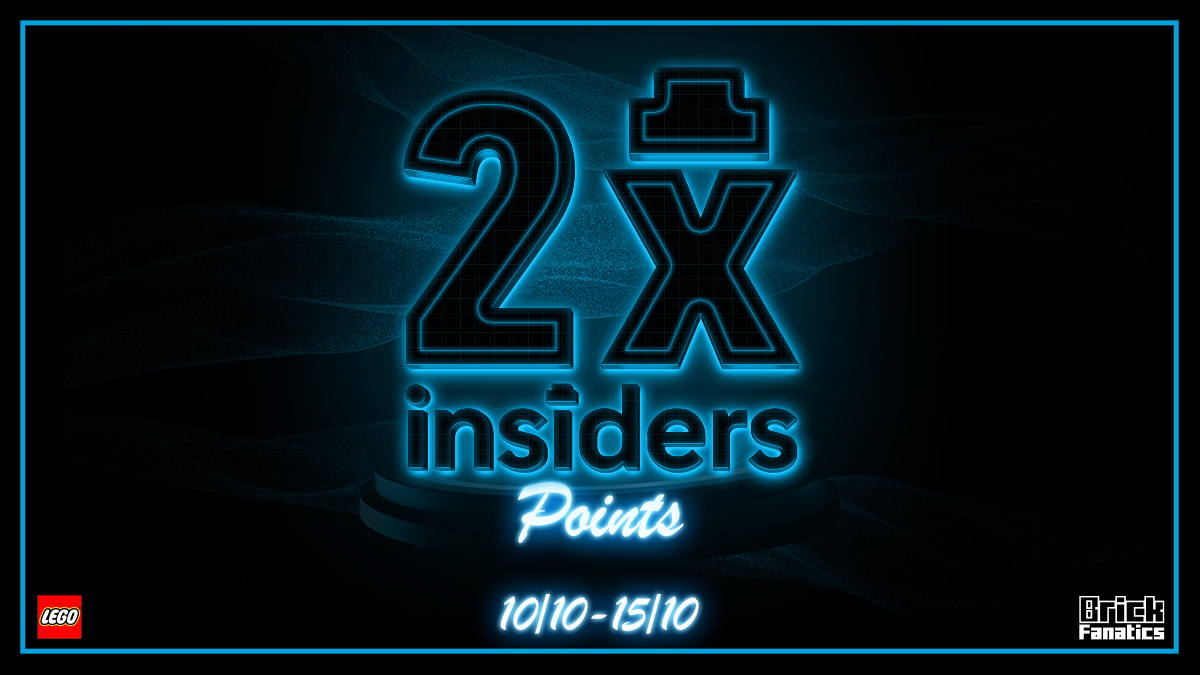 Last chance to score double LEGO Insiders points