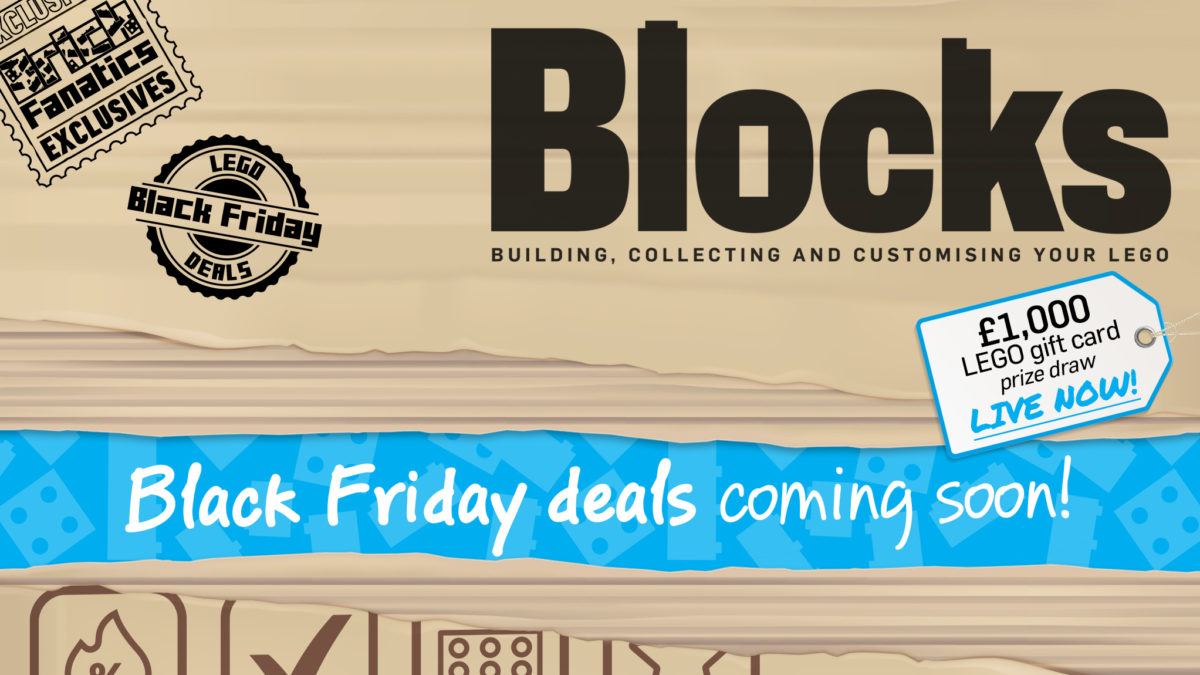Win £1,000 of LEGO with Blocks magazine this Black Friday