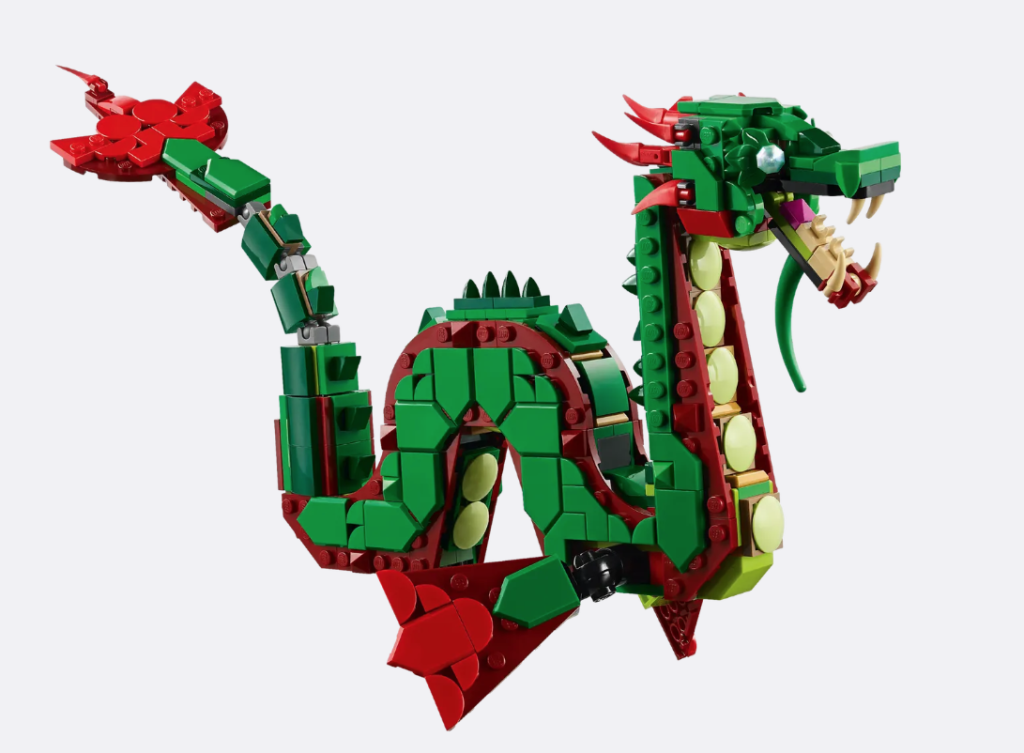 LEGO Creator 3 in 1 31161 Medieval Dragon 8 1024x753