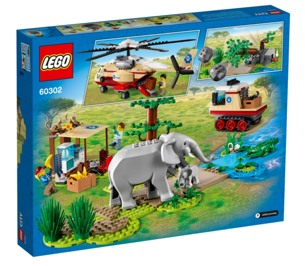 LEGO CITY 60302 Wildlife Rescue Operation box back 1024x892
