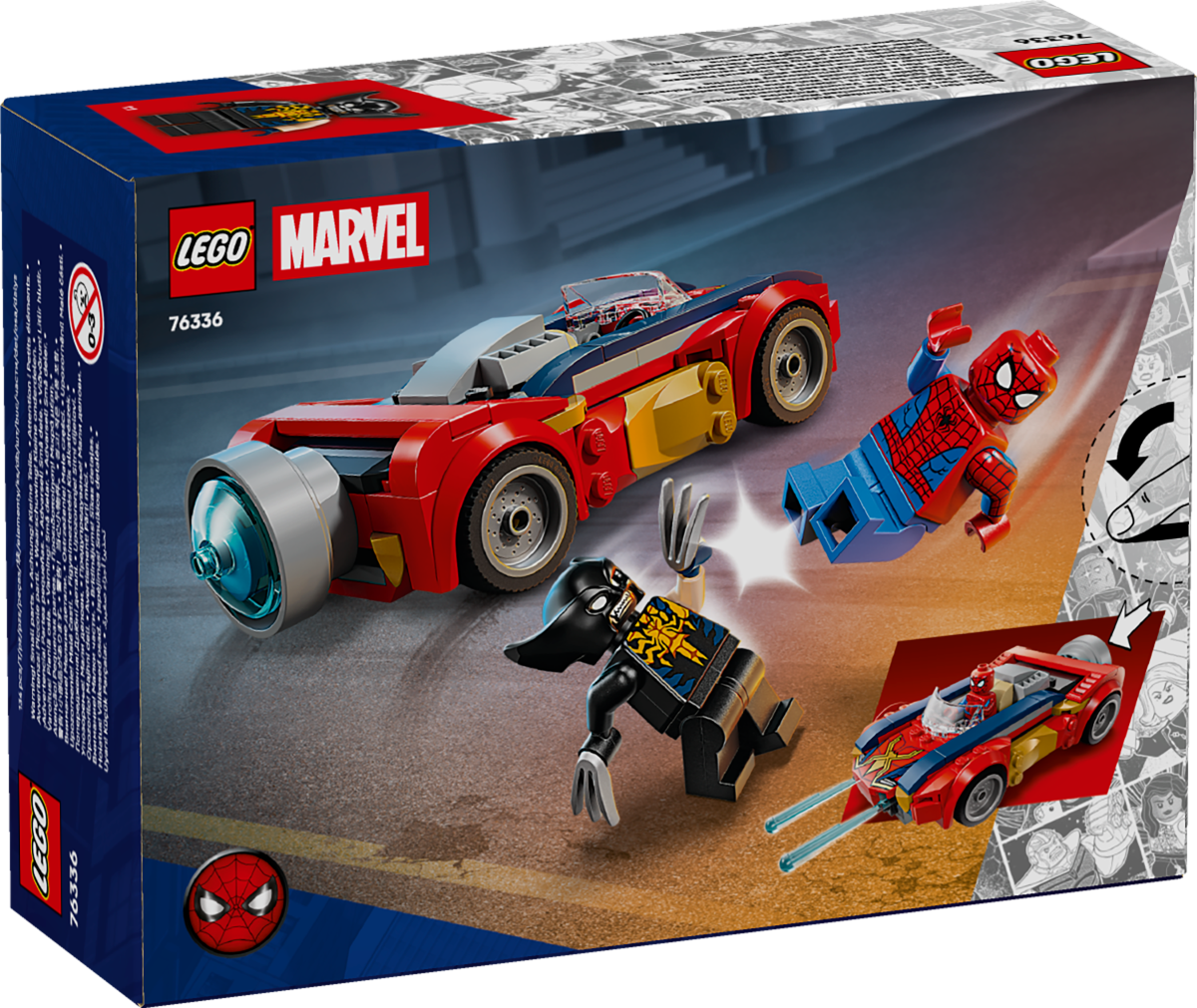 76336 76336 Spider Man Car vs. Venomized Wolverine 2 1200x1011