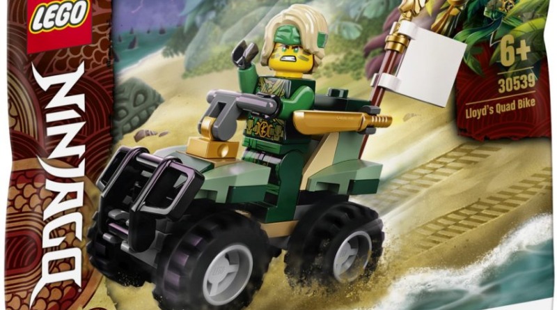 LEGO NINJAGO 30539 Lloyd's Quad Bike free with purchases in February