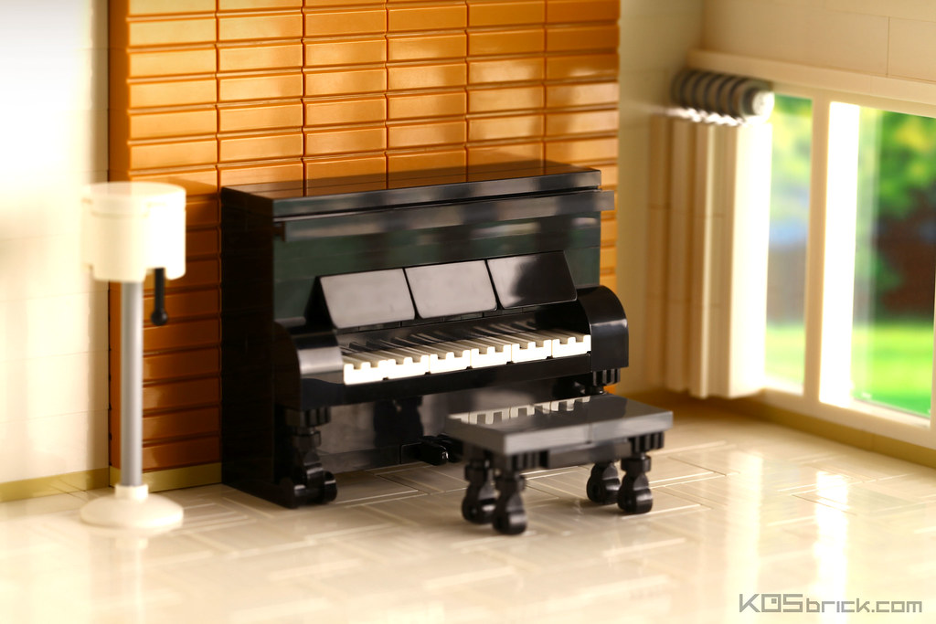 Brick Pic of the Day: Upright piano
