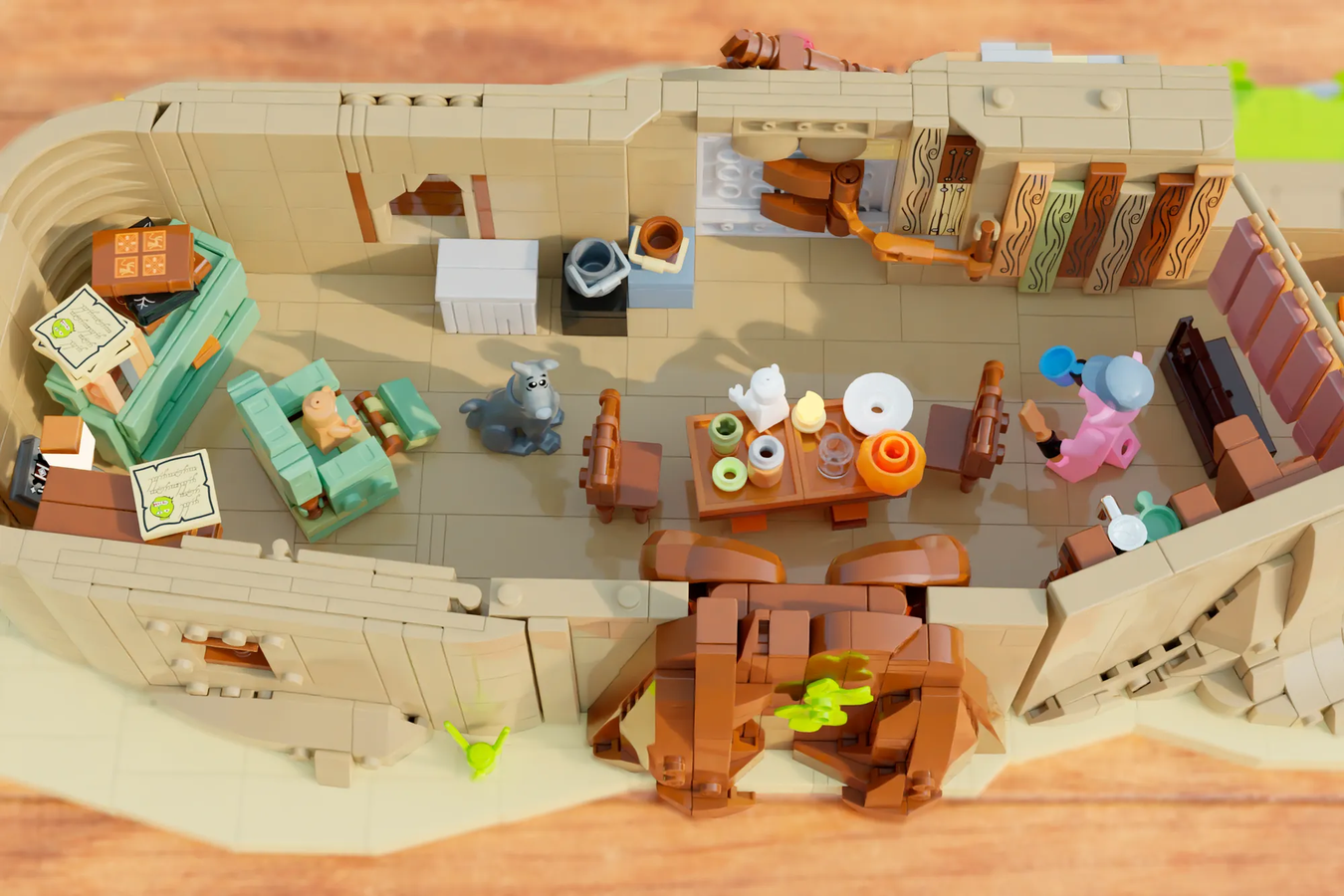 LEGO Ideas Dreamworks Shrek Swamp 9
