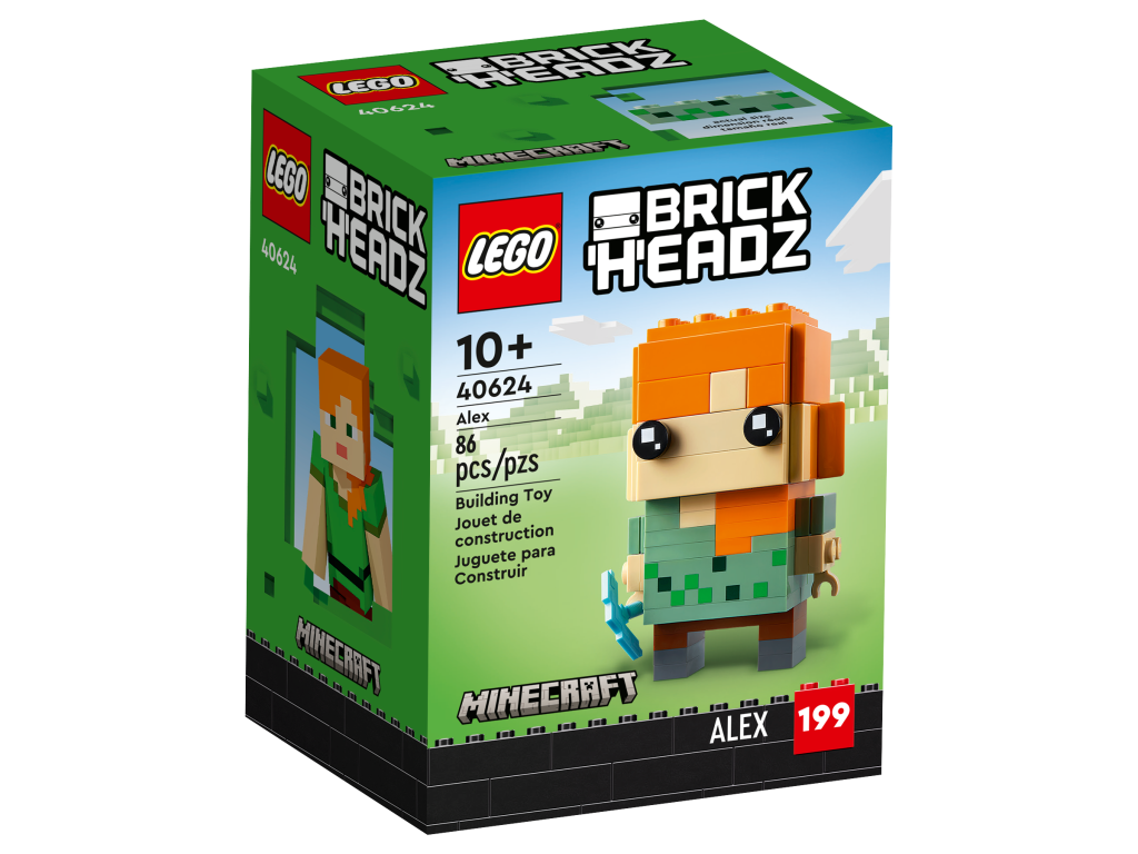LEGO BrickHeadz Minecraft 40624 Alex 1 1024x768