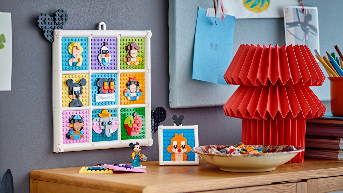 LEGO Disney 43221 100 Years of Disney Animation Icons featured