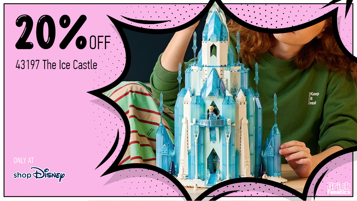 ShopDisney slashes price of 43197 The Ice Castle for LEGO Black Friday