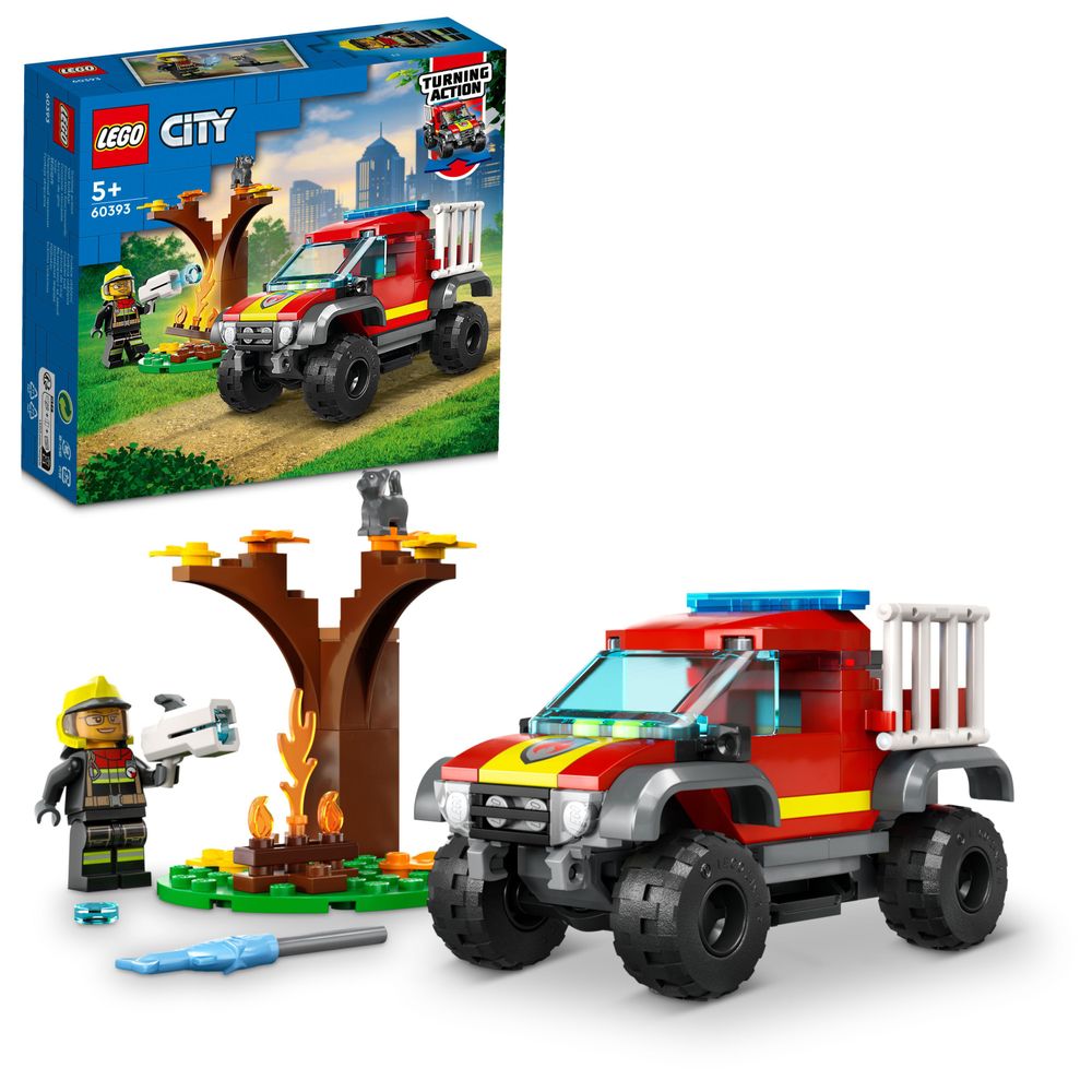 60393 4x4 Fire Engine Rescue 1