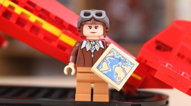 LEGO 40450 Amelia Earhart Tribute takes off later today