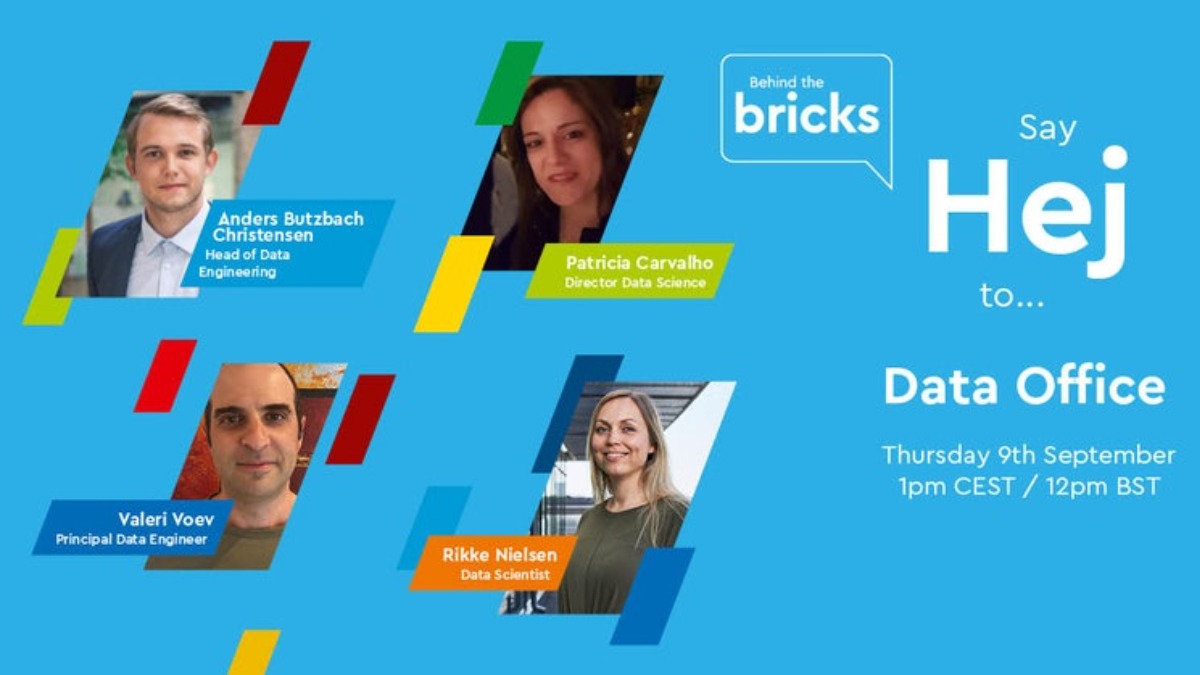 LEGO invites you to an event with the data team