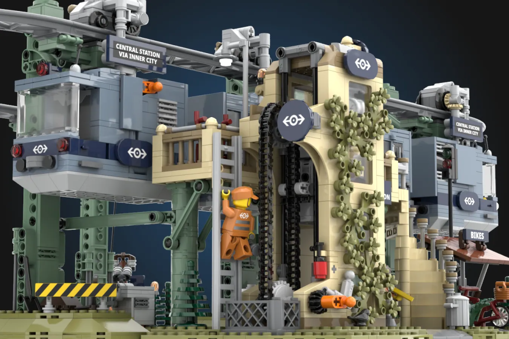 LEGO Ideas Working Suspension Railway 7 1024x683