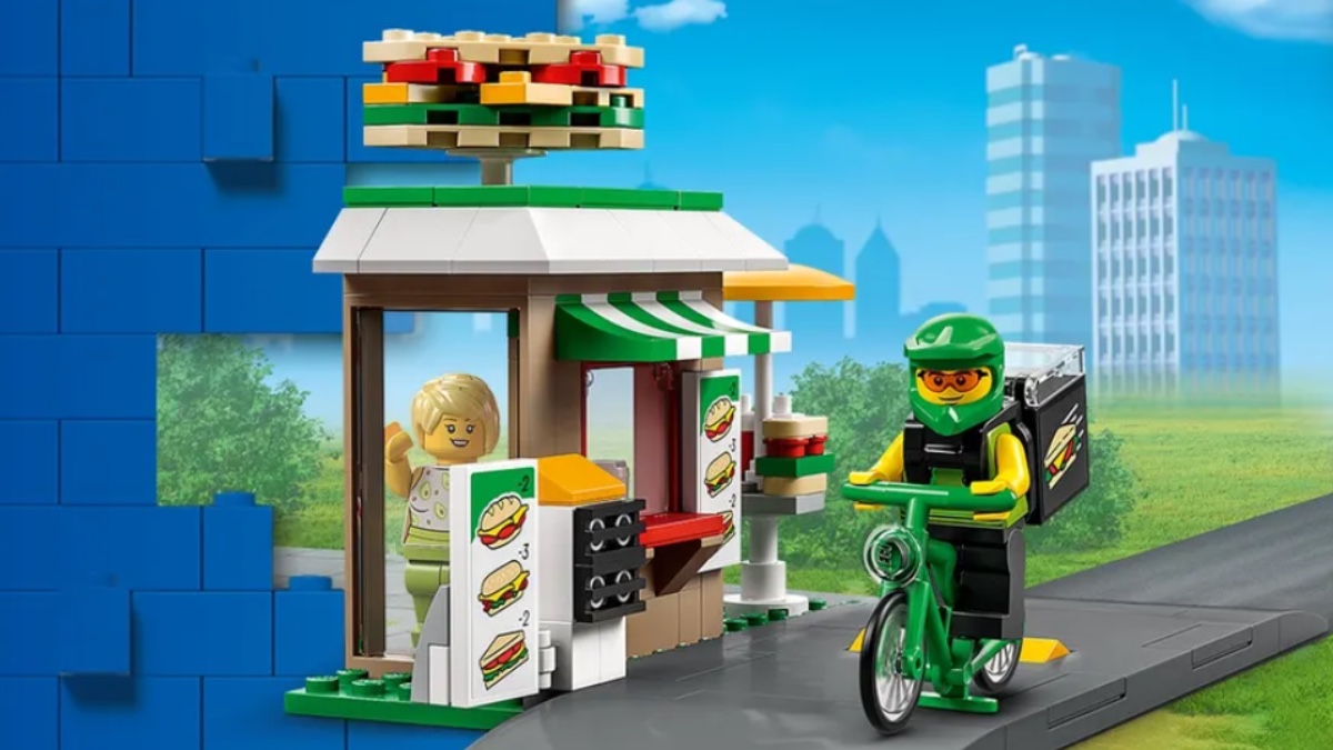 Final week for free LEGO CITY 40578 Sandwich Shop GWP