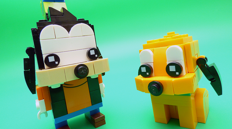 LEGO BrickHeadz Disney 40378 Goofy and Pluto review