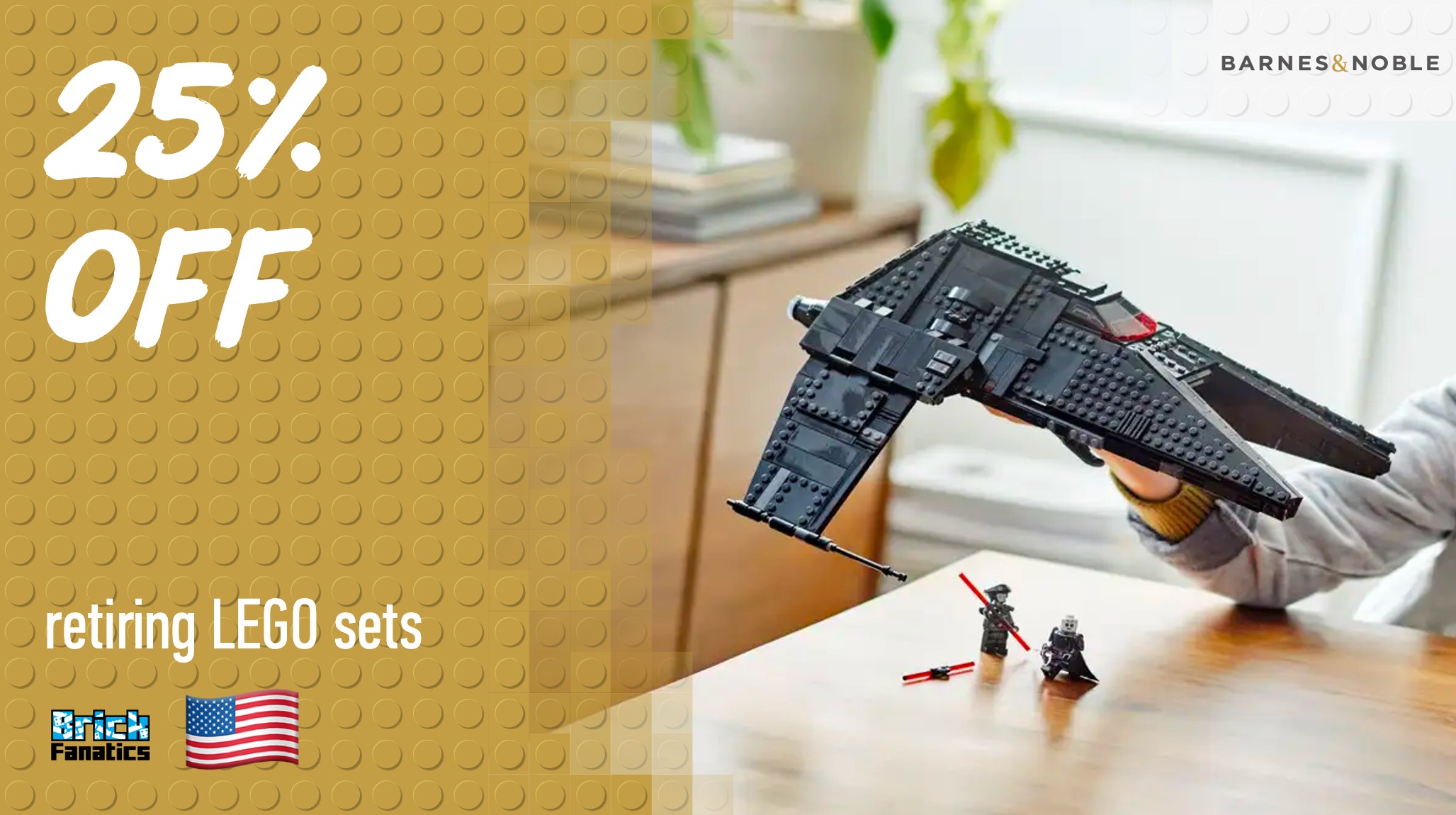 Every retiring LEGO set to save on at Barnes & Noble before they're gone for good