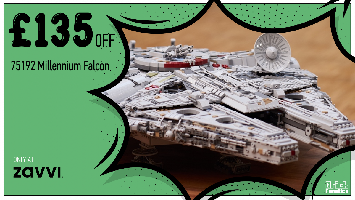 Save over £100+ on LEGO Star Wars 75192 Millennium Falcon
