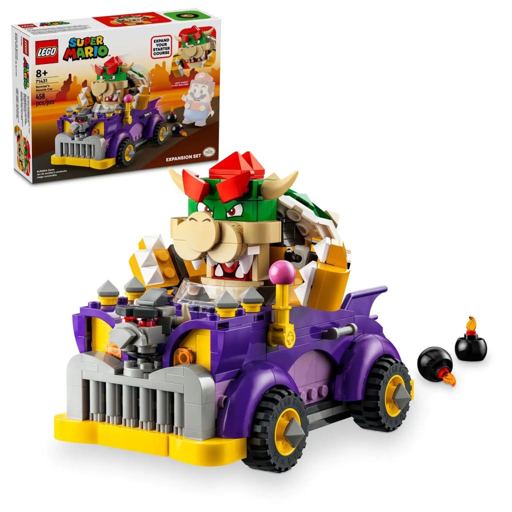 LEGO Super Mario 71431 Bowsers Muscle Car Expansion Set 2 1024x1024