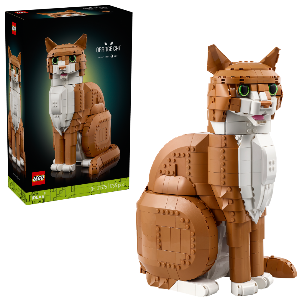 LEGO Ideas 21376 Orange Cat 3 1024x1024