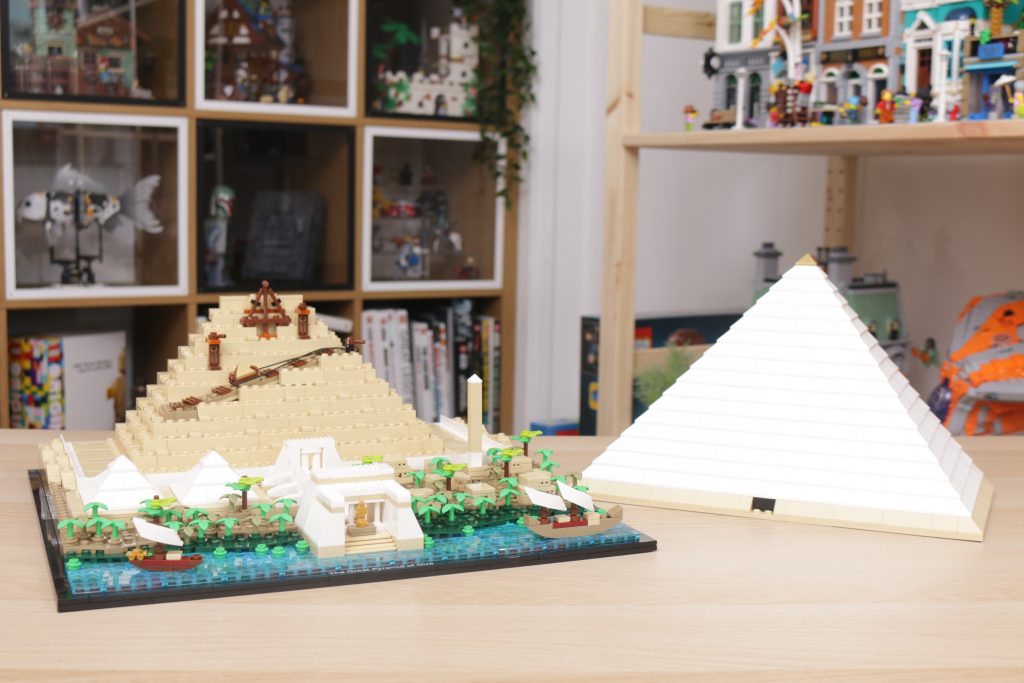 LEGO Architecture 21058 Great Pyramid of Giza review rebuild feature 13 1024x683