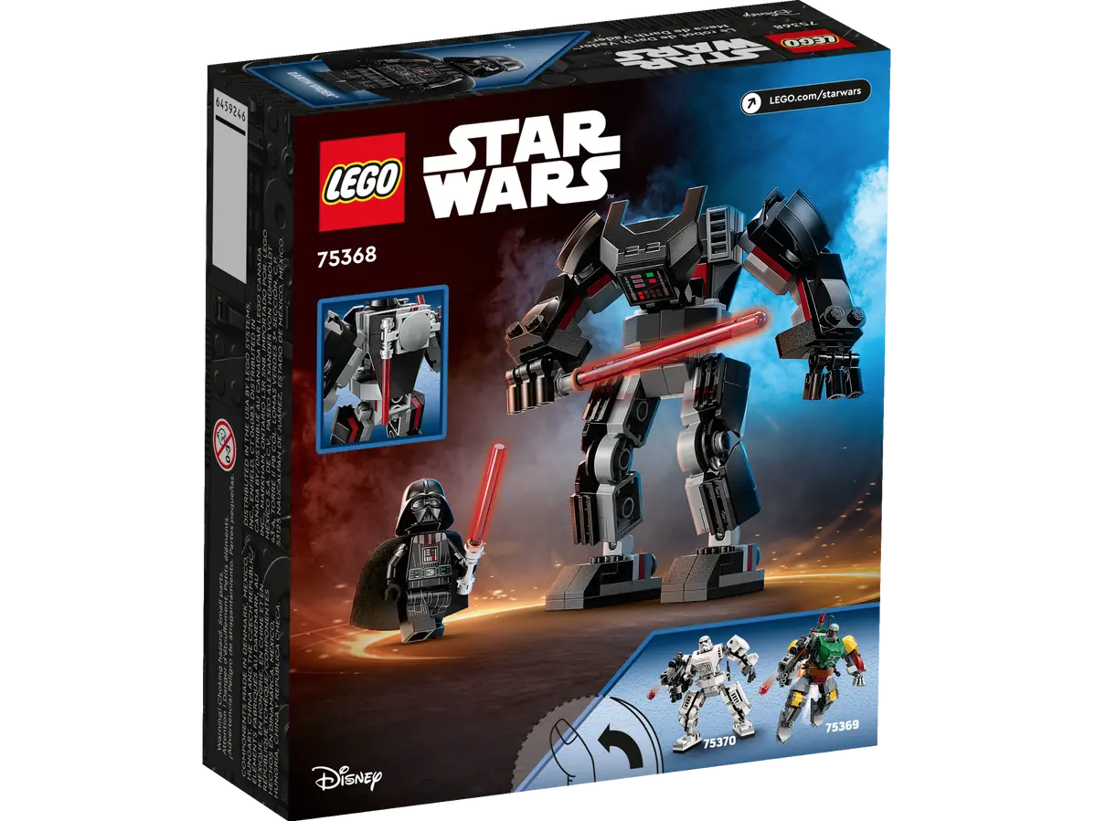LEGO Star Wars 75368 Darth Vader Mech box back