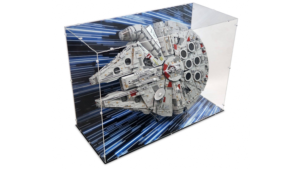 10% off LEGO Star Wars Millennium Falcon display cases and stands at iDisplayit