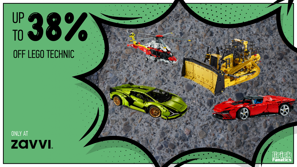 Save nearly 40% on LEGO Technic sets at Zavvi