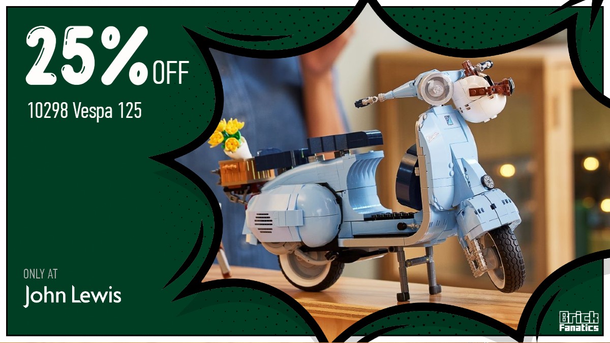 LEGO Icons 10298 Vespa 125 still available at one of best prices yet
