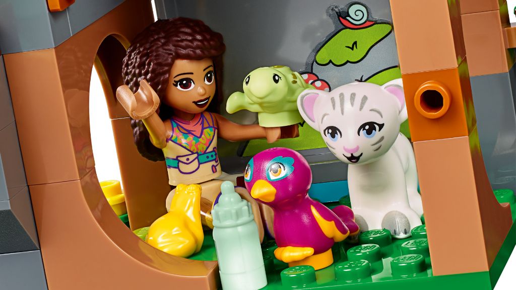 LEGO Friends 41423 Tiger Hot Air Balloon Jungle Rescue 8