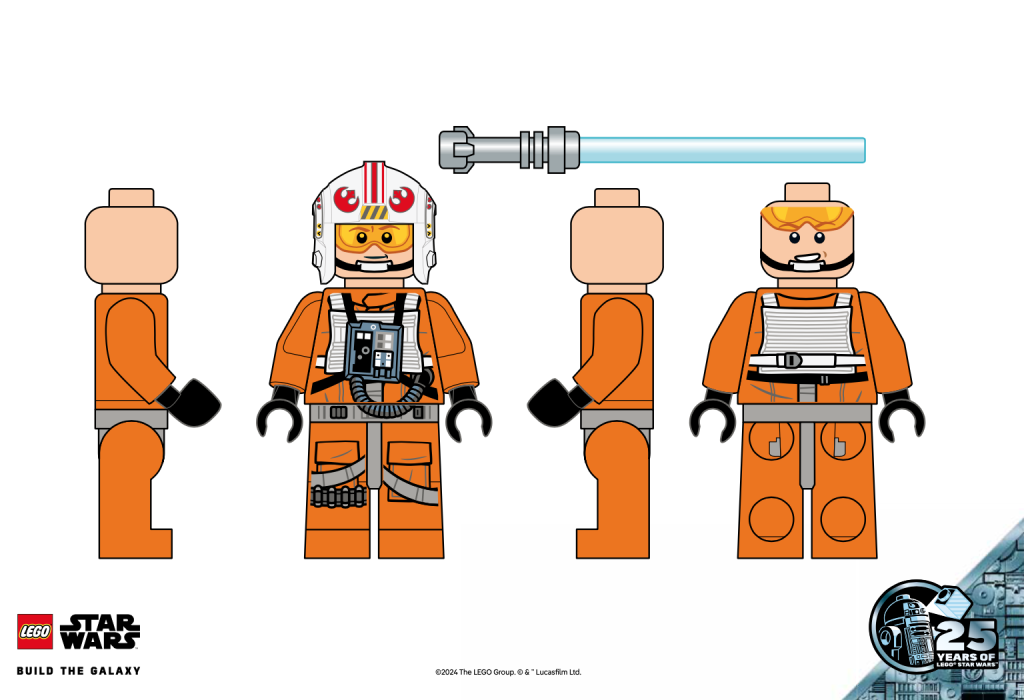 LEGO Star Wars 25 Second Film Festival Minifigure Sheet 7 1024x700