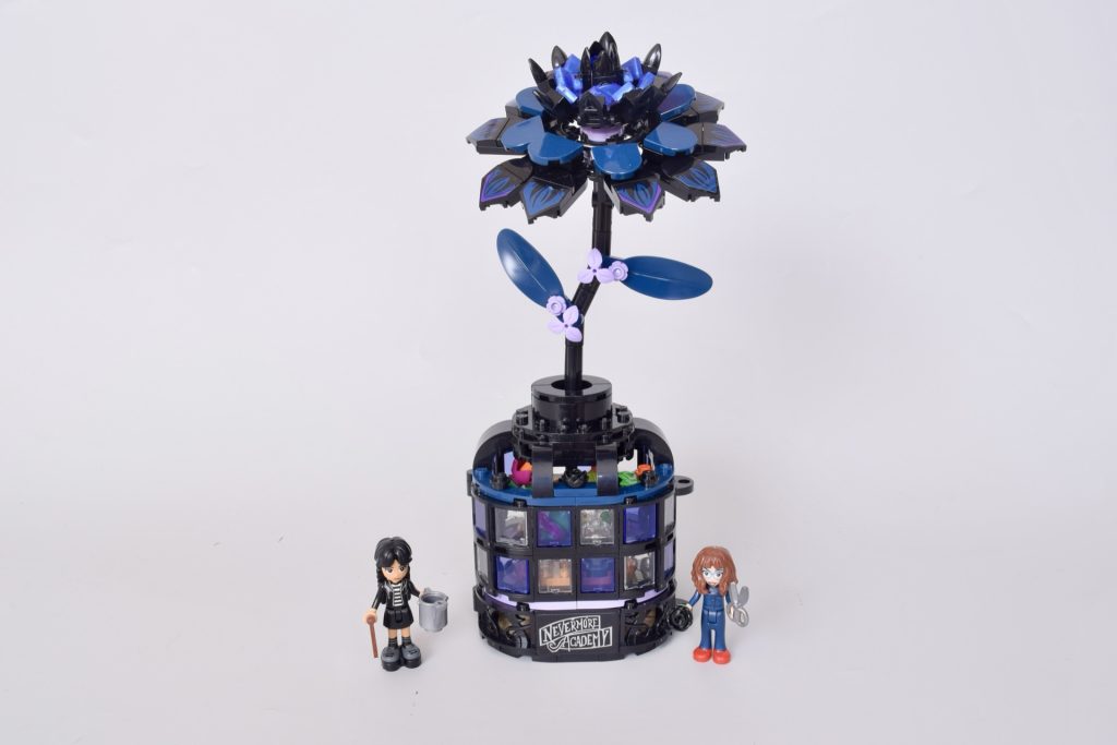 LEGO Wednesday 76784 Black Dahlia Flower review 2 1024x683