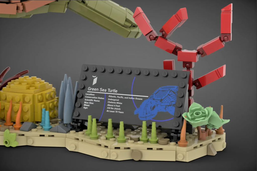 LEGO Ideas Sea Turtle 9 1024x683