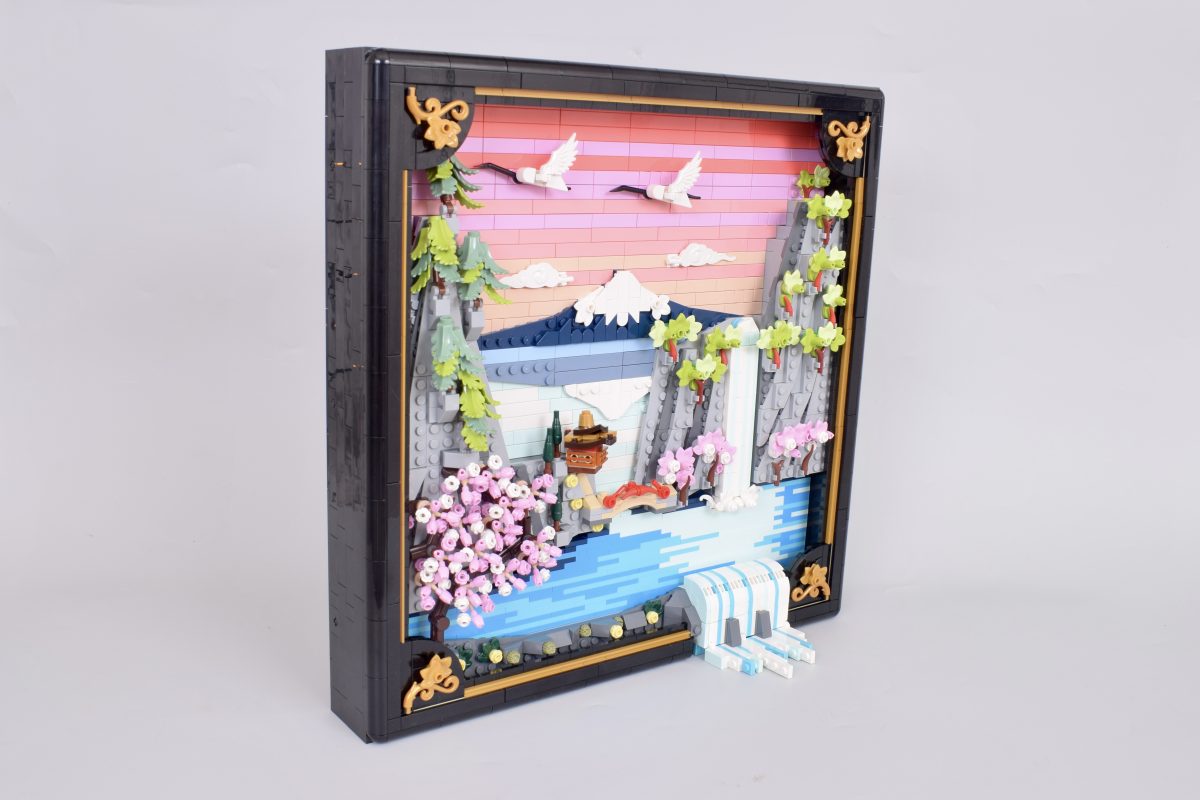 LEGO Art 3128 Japanese Cherry Blossom Landscape review 1 1200x800