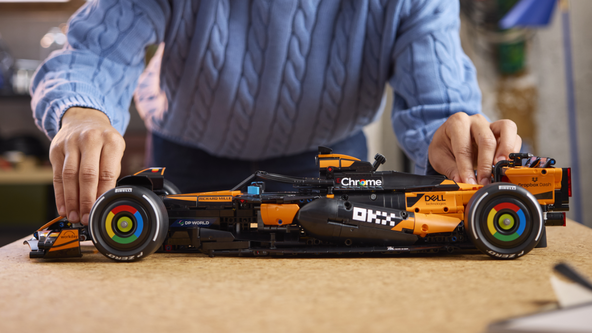 LEGO Technic McLaren F1 car benefitted from a trip to Woking
