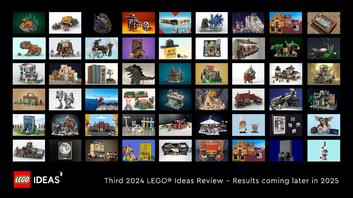 53 LEGO Ideas projects rejected from the third 2024 review