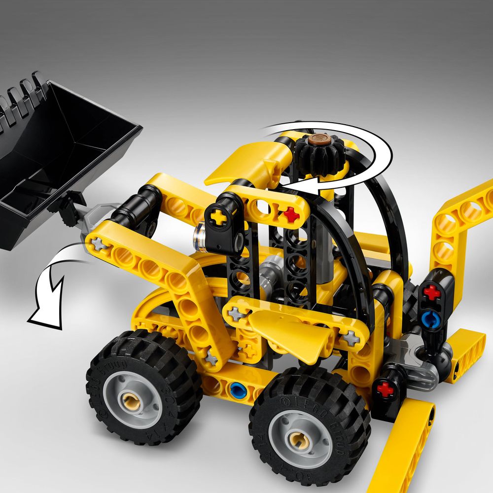 LEGO Technic 42197 Backhoe Loader 3
