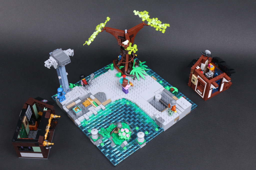 LEGO NINJAGO 71741 NINJAGO City Gardens review 52
