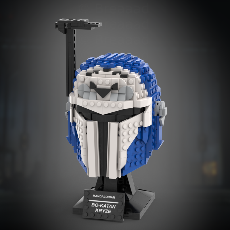 bo karan kryze lego star wars helmet