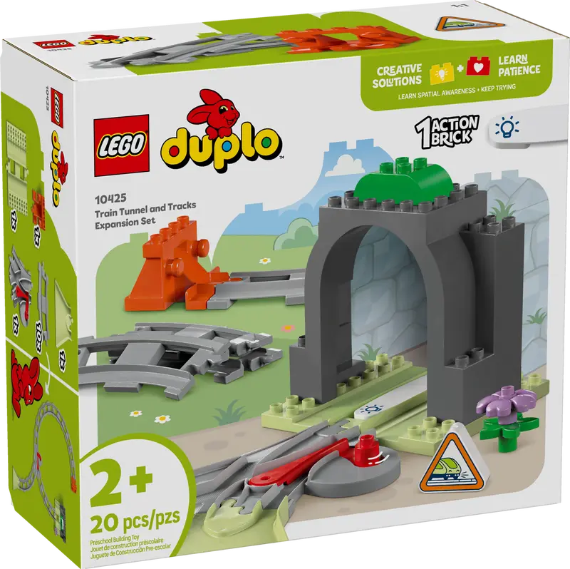 LEGO DUPLO 10425 Train Tunnel and Tracks Expansion Set Box